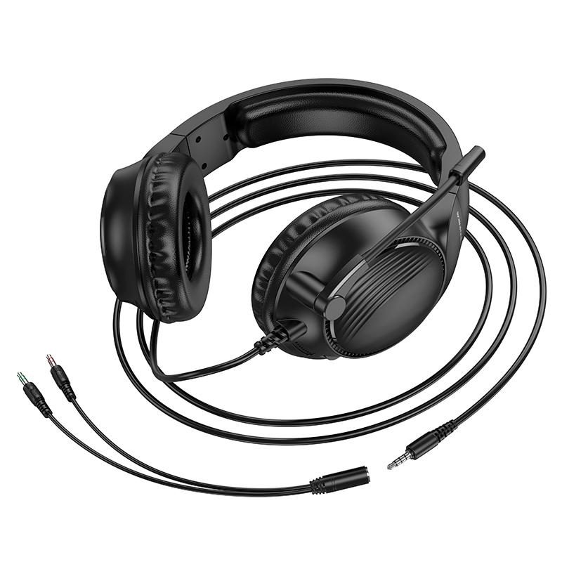 Audifonos Gamer Borofone Bo109 Bountiful Negro – imagen 2