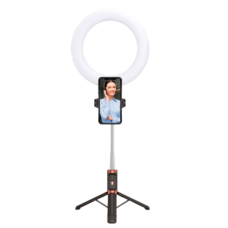 Baston Selfie Tripode Bluetooth Motomo Jc-20 Negro