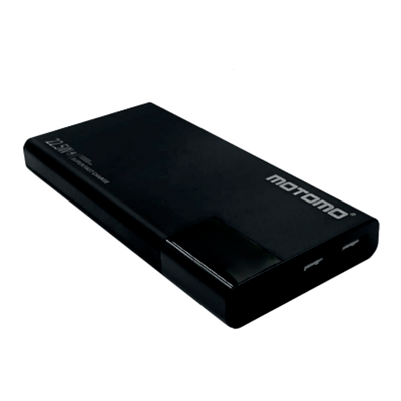 Bateria Portatil Powerbank Motomo Pobamo41 10.000 Mah Negro – imagen 2