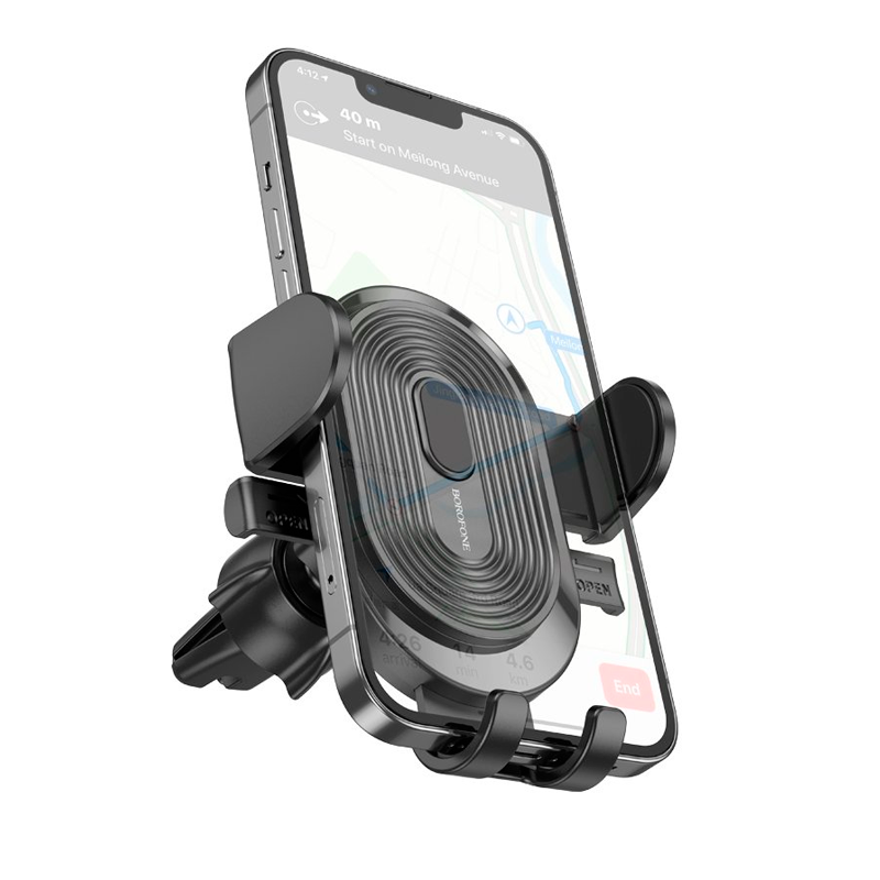 Soporte De Auto Rejilla Borofone Bh84 Negro – imagen 2