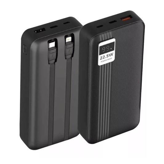 Powerbank Bateria Portatil 20000 Mah Tecnolab TL539 22.5w Negro