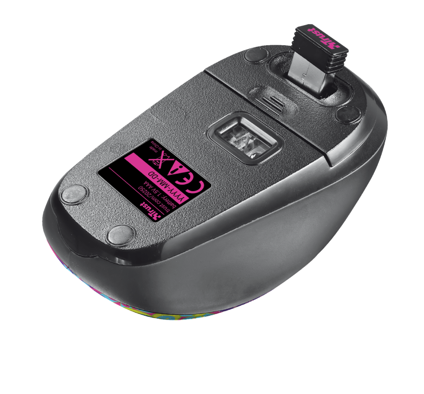 Mouse Inalambrico Trust Yvi Bird Blanco – imagen 2