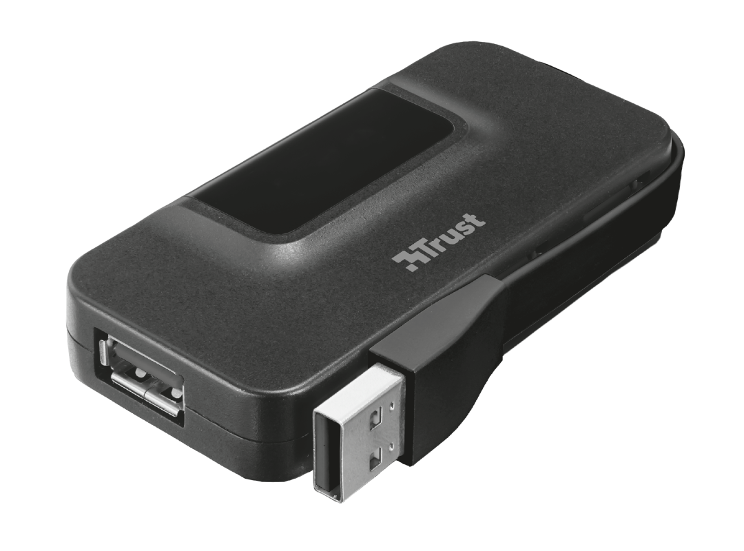 Adaptador Hub Usb 4 Puertos Usb 2.0 Oila Trust – imagen 3