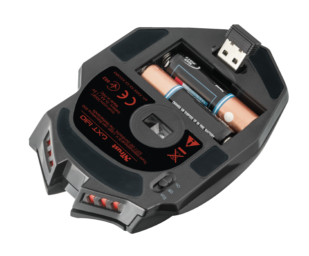 Mouse Gamer Ranoo Trust Gxt 130 Inalambrico 9 Botones – imagen 5
