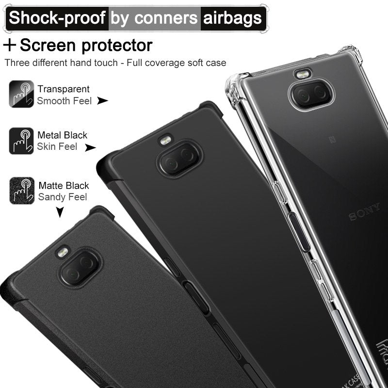 Sony Xperia 10 Plus Carcasa Imak Shockproof + Lamina – imagen 4