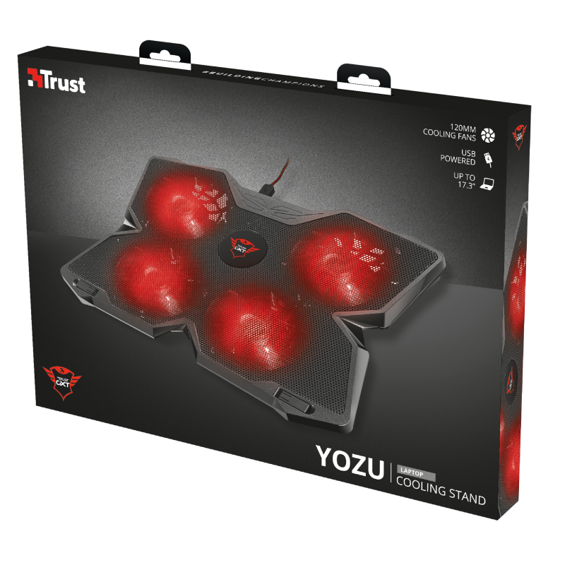 Mesa Ventilador Notebook De 17 Gxt 278 Yozu Trust – imagen 3