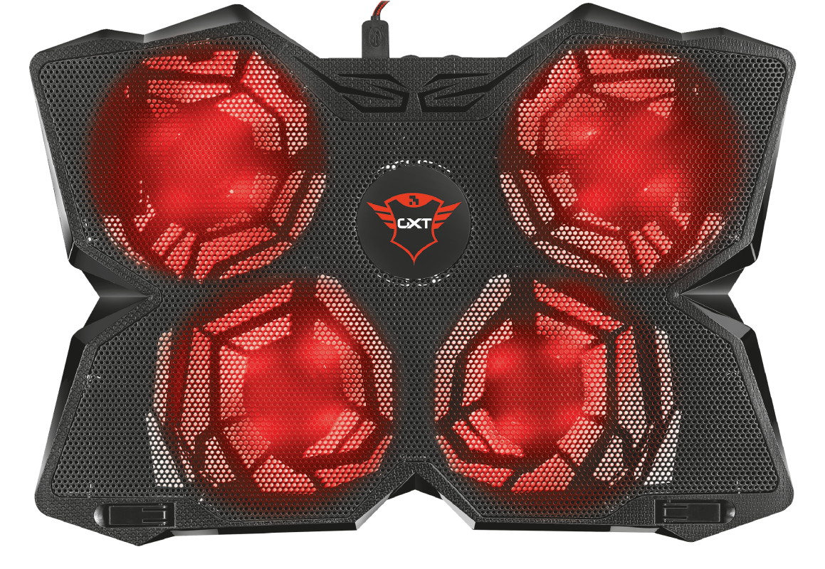 Mesa Ventilador Notebook De 17 Gxt 278 Yozu Trust – imagen 5
