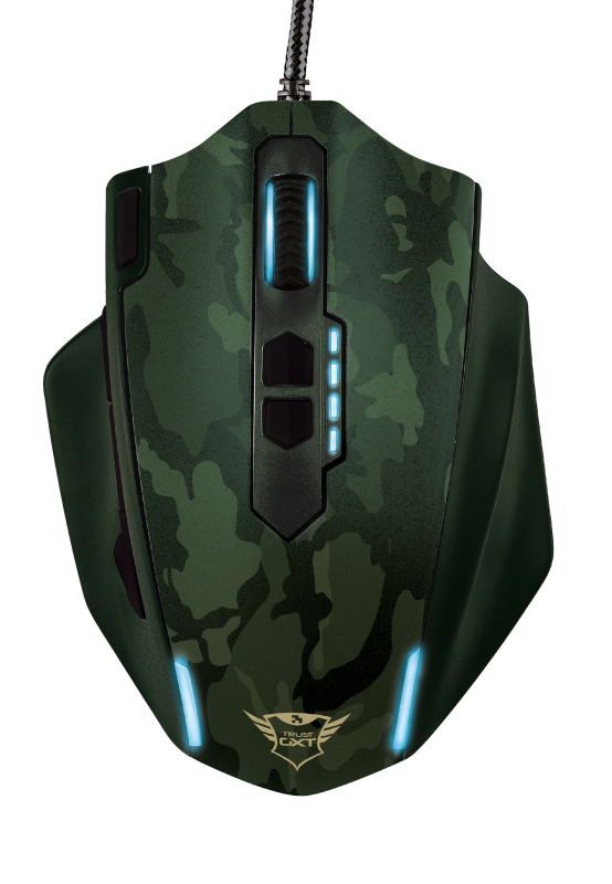 Mouse Gamer Trust Gxt 155c Caldor Camuflaje – imagen 4