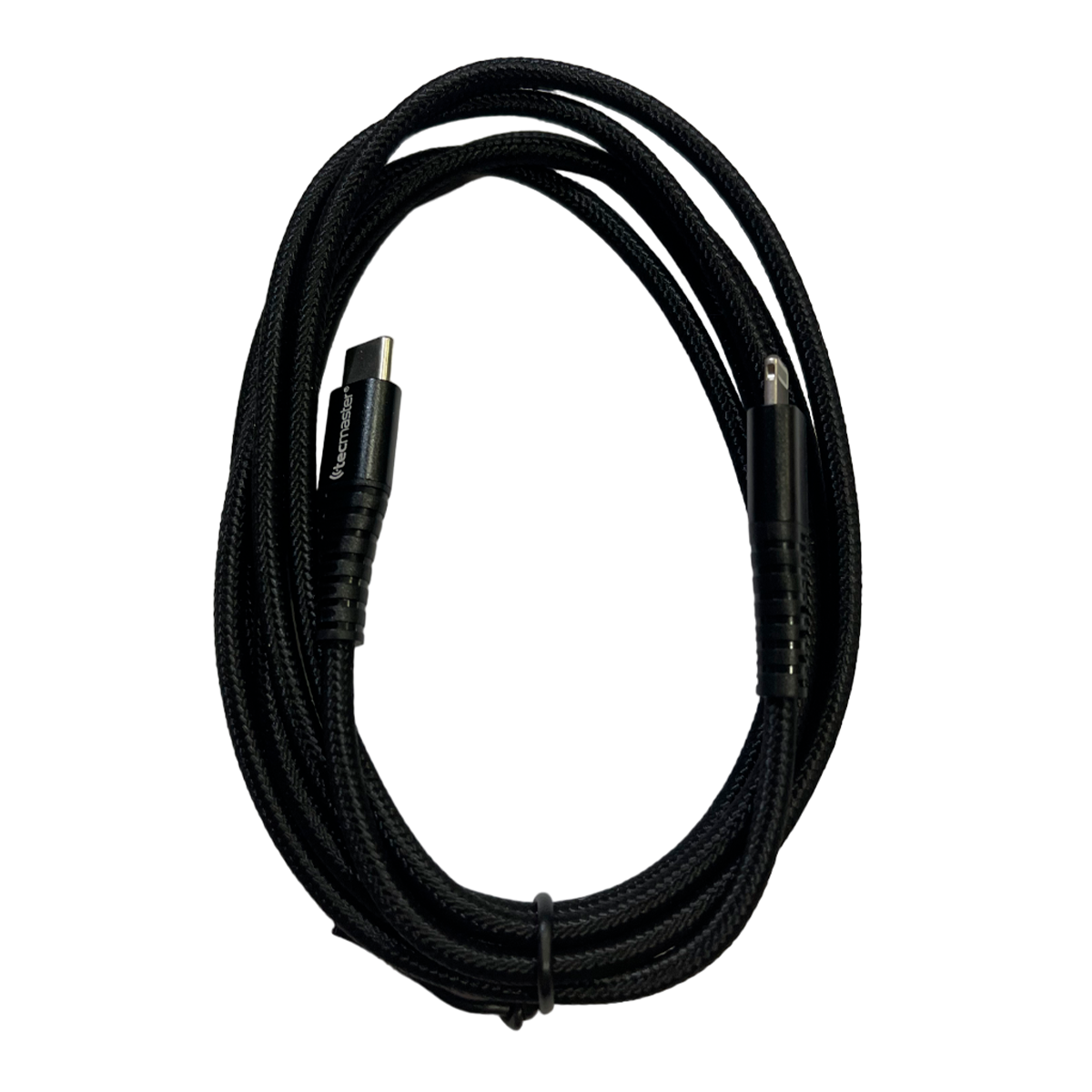 Cable Tipo C A Lightning Reforzado 1.5 Metros MFI Tecmaster Negro – imagen 5