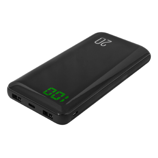 Powerbank Bateria Portatil 20000 Mah Tipo C Pantalla Led Philco