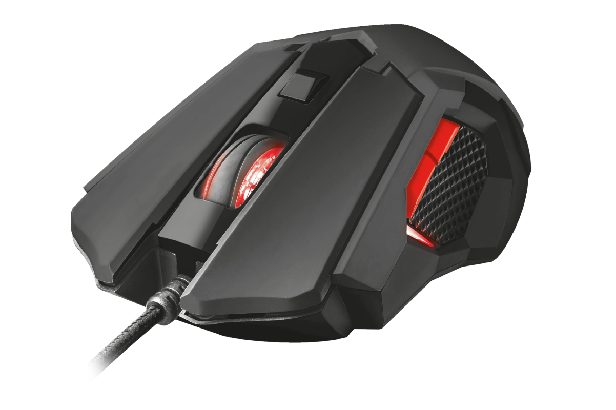 Mouse Gamer Trust Gxt 148 Orna Optico Negro – imagen 3