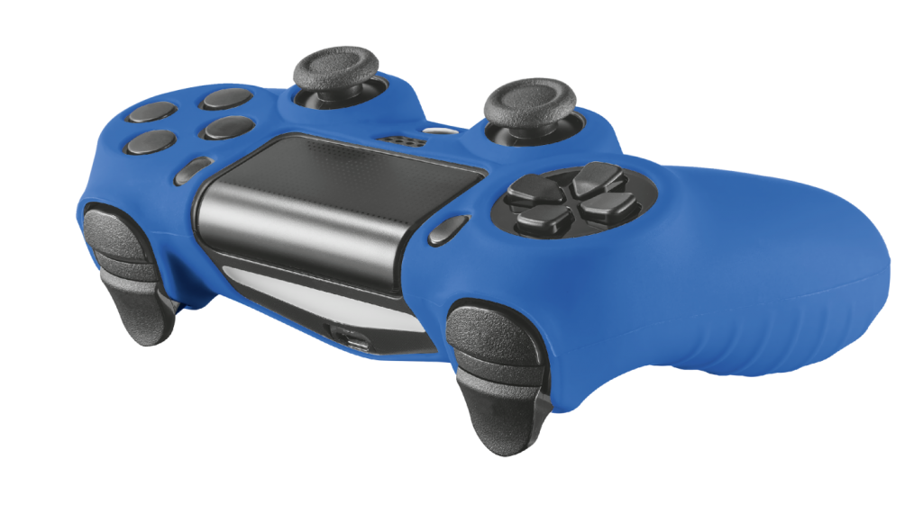 Protector Silicona Rubber Skin Joystick Ps4 Azul Trust – imagen 2