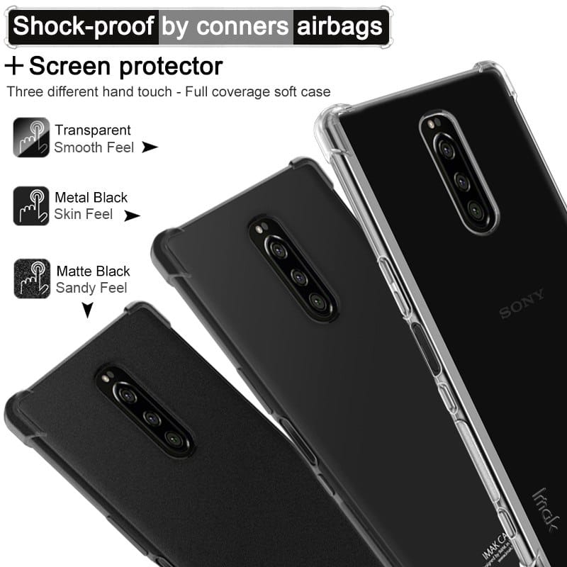 Sony Xperia 1 Carcasa Imak Shockproof + Lamina – imagen 3