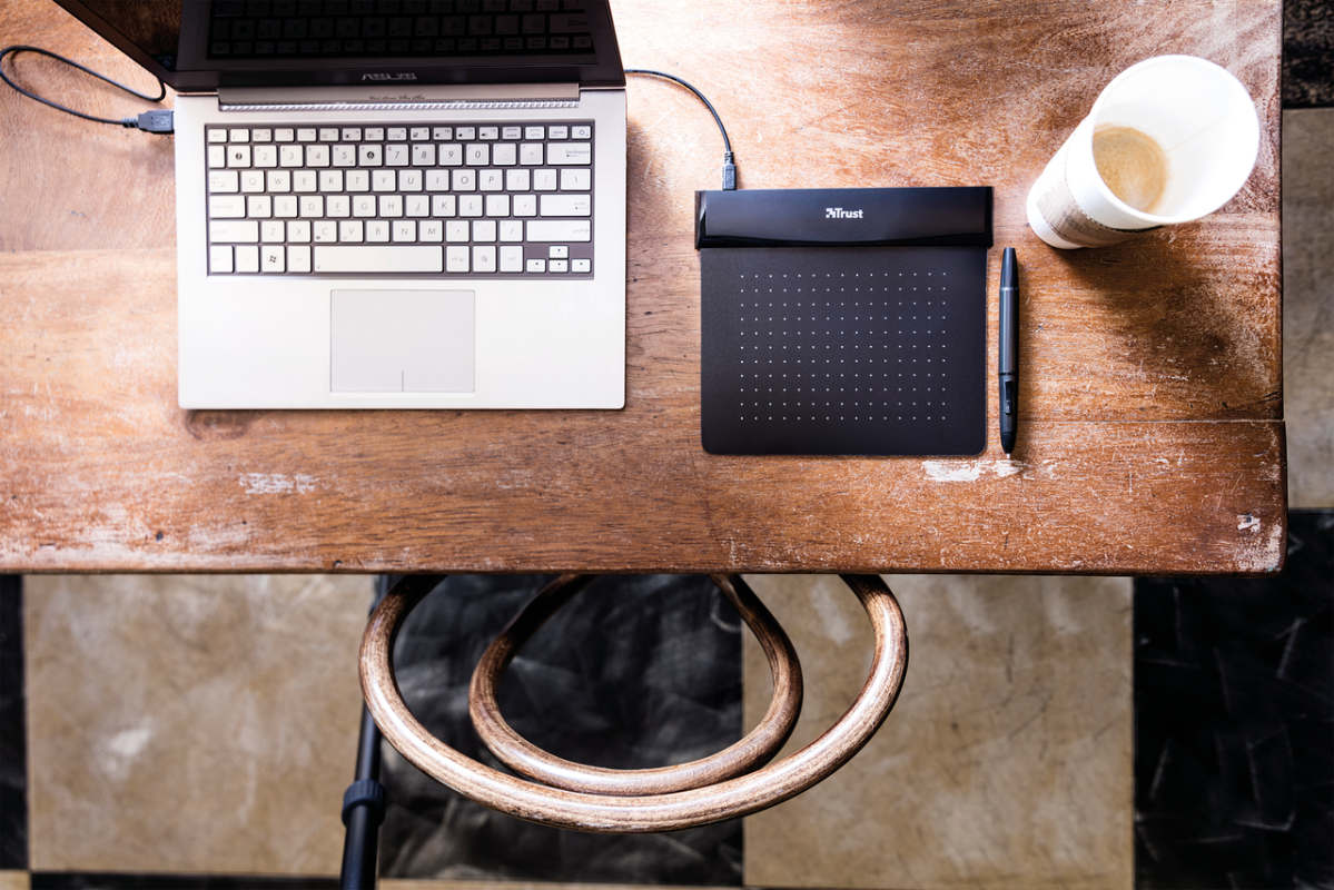 Tableta Grafica de Diseño Flexible Trust – imagen 3