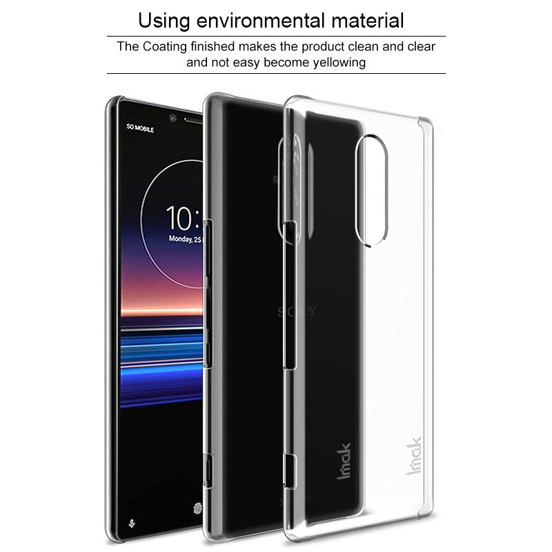 Sonny Xperia 1 Imak Carcasa Transparente Rigida – imagen 2