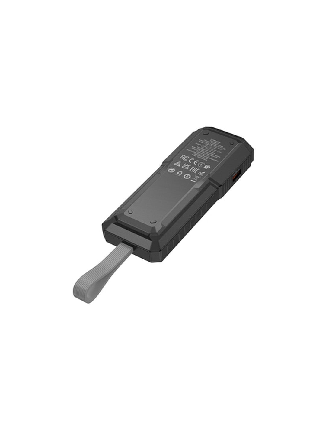 Powerbank Con Linterna Borofone Bj54 10000 Mah 22.5w Negro – imagen 2