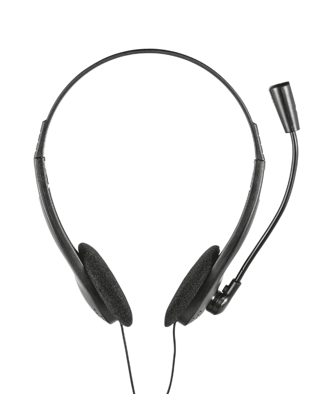 Audífono Ziva Chat 3.5 Mm Negro Con Microfono – imagen 3
