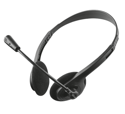 Audífono Ziva Chat 3.5 Mm Negro Con Microfono