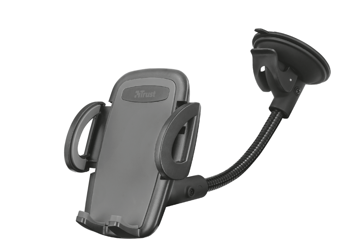 Soporte Auto Para Celular Gooseneck Trust Negro – imagen 3
