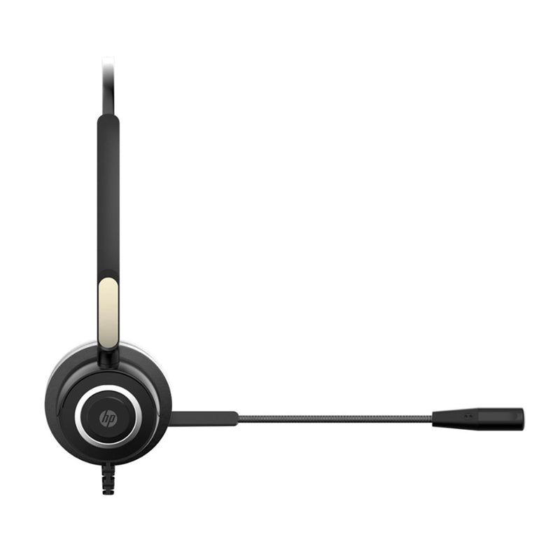 Audifono Con Microfono Hp Dhe-8000 Usb Pc Negro – imagen 3