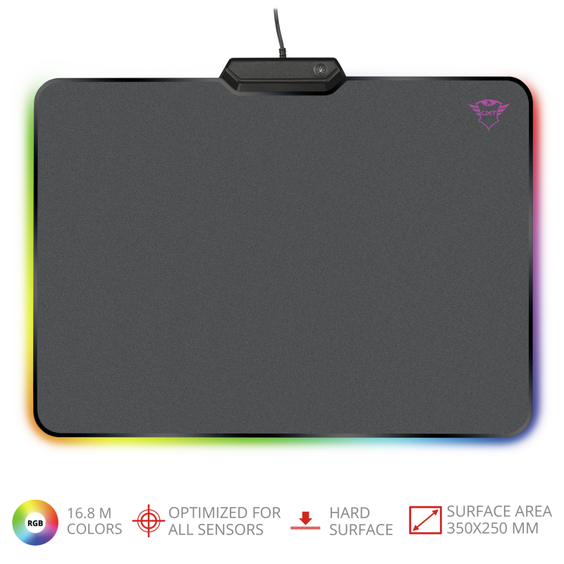 Mousepad Gamer Trust Gxt 760 Glide Rgb – imagen 2
