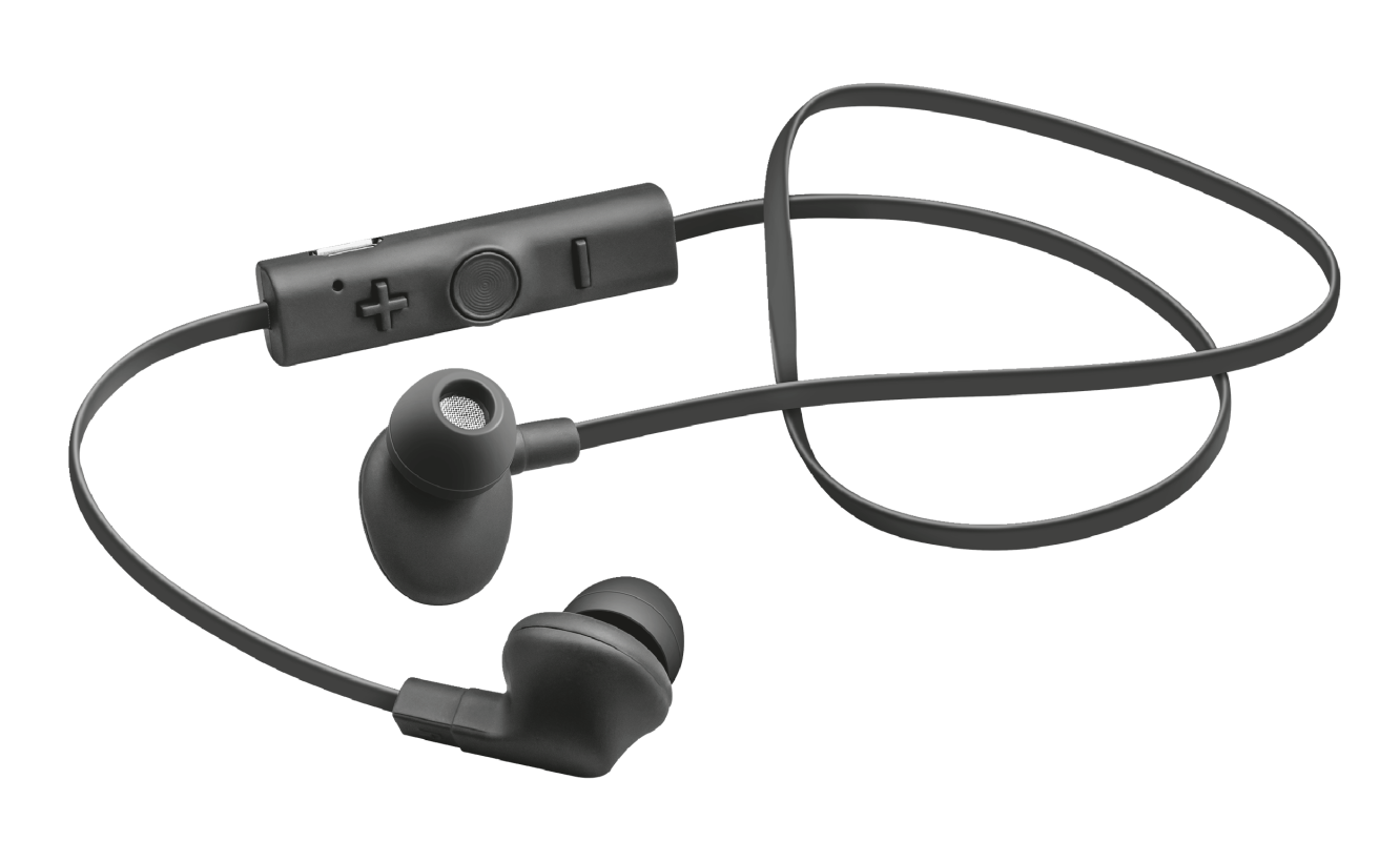 Audifonos Inalámbrico Bluetooth Trust Cantus Negro – imagen 3