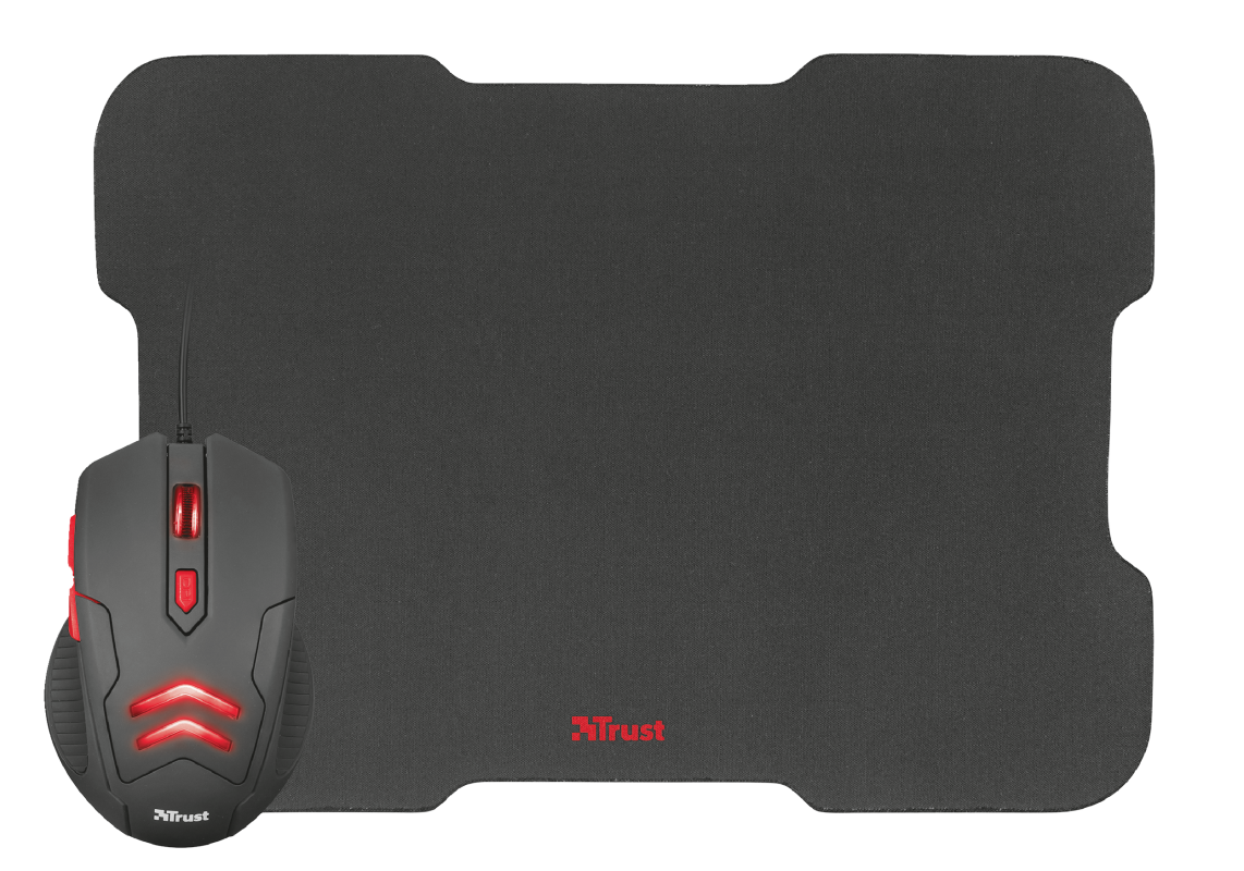 Kit Gamer Mouse + Mousepad Ziva Trust – imagen 6