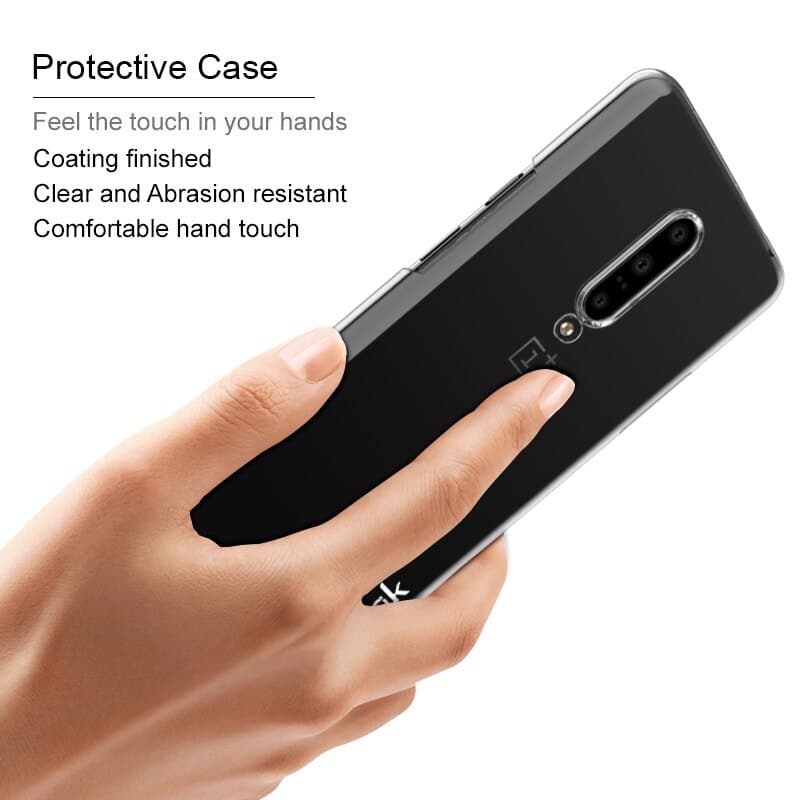 Oneplus 7 Imak Carcasa Transparente Rigida – imagen 4