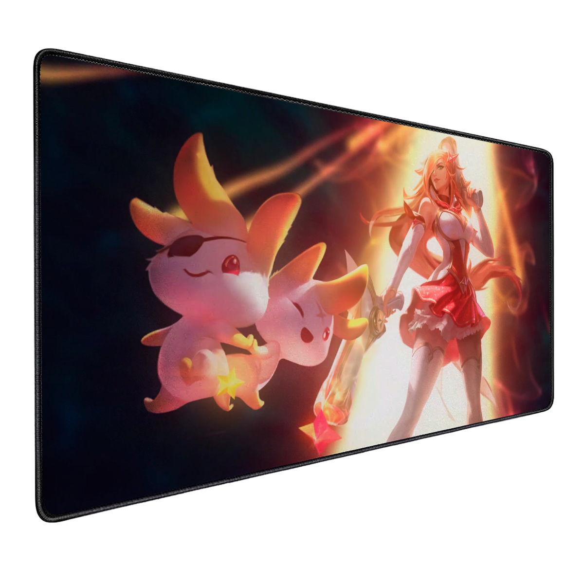 Mousepad Gamer Antideslizante 90x40 Diseño League Of Legends Miss Fortune Guardiana Estelar