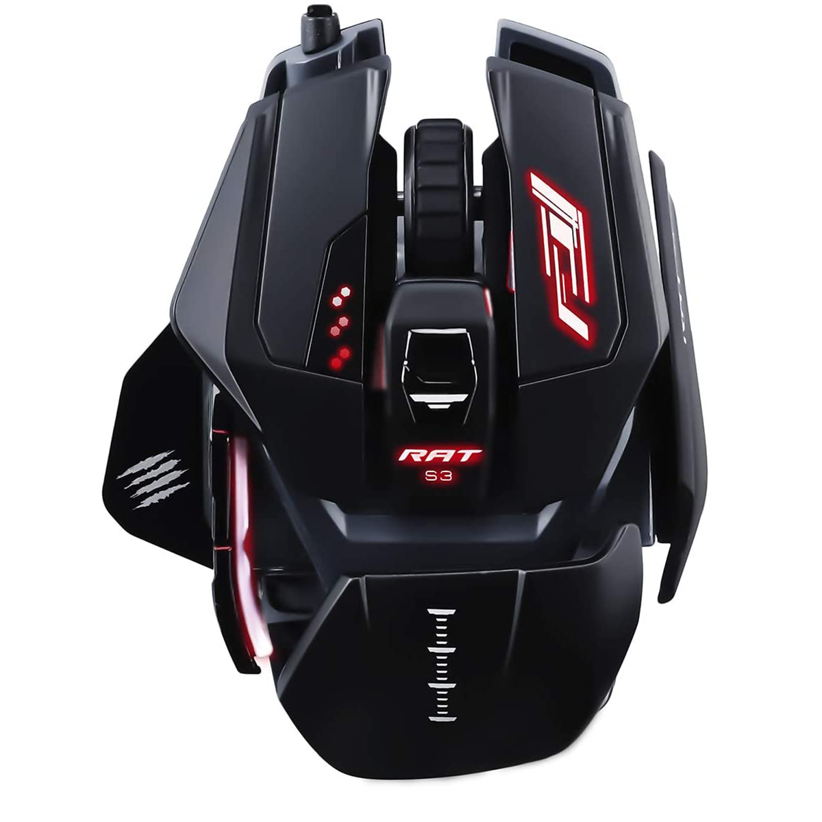 Mouse Gamer Mad Catz Rat Pro S3 7200 Dpi Negro