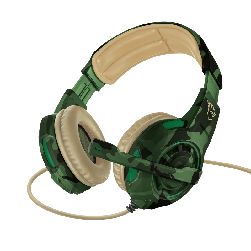 Audifonos Gamer Trust Gxt 310 Radius Pc Ps4 Switch Xbox Camo Green – imagen 5
