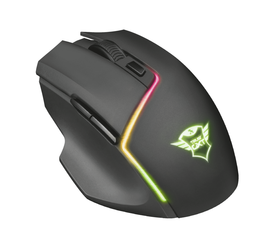 Mouse Gamer Inalámbrico Trust Gxt 161 Disan Negro – imagen 5