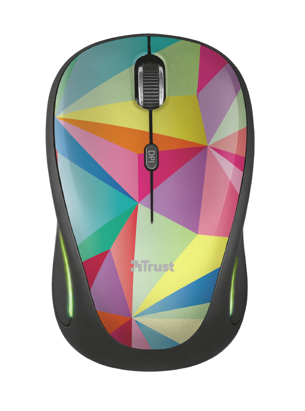Mouse Inalambrico Trust Yvi Geometrica – imagen 3