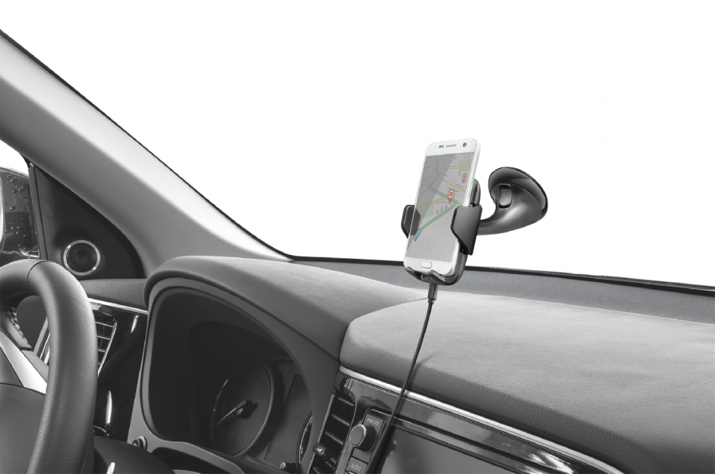 Soporte De Auto Con Carga Inalámbrica Yudo Trust Urban – imagen 2