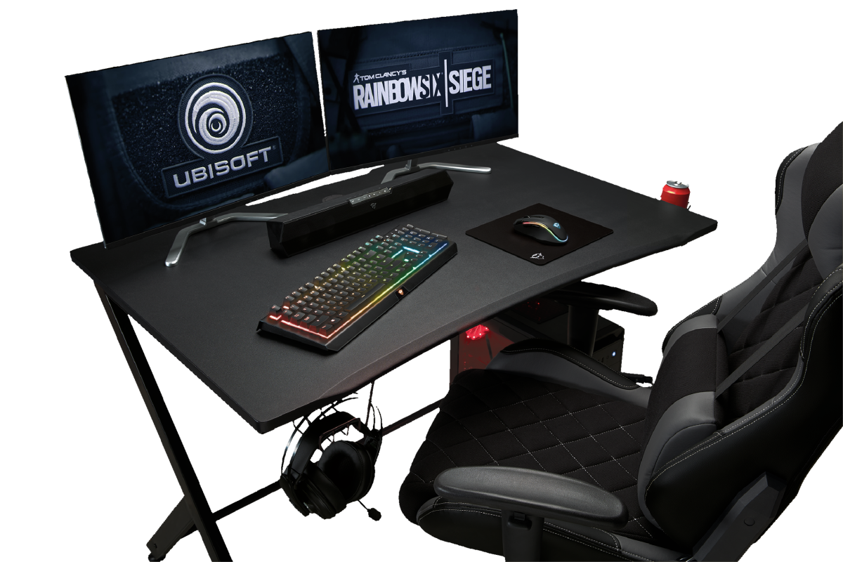 Escritorio Gamer Trust Dominus Gxt 711 Negro – imagen 9
