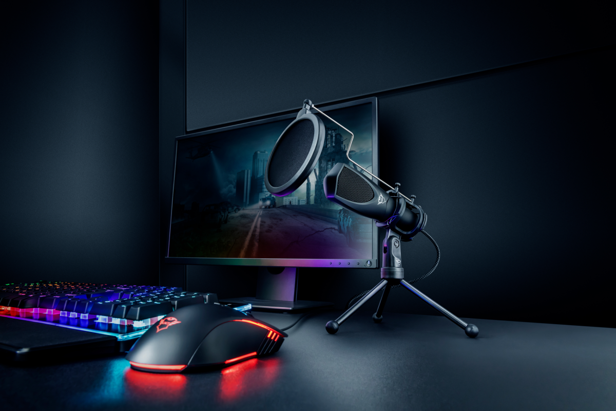 Micrófono Gamer Trust Gxt 232 Mantis Streaming Negro – imagen 4