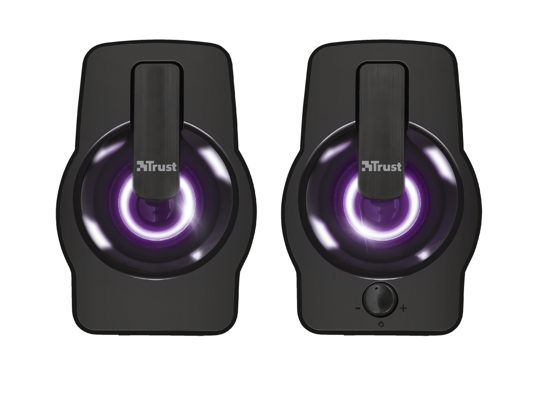 Parlantes Gamer Trust Gemi 2.0 Rgb Negro – imagen 2