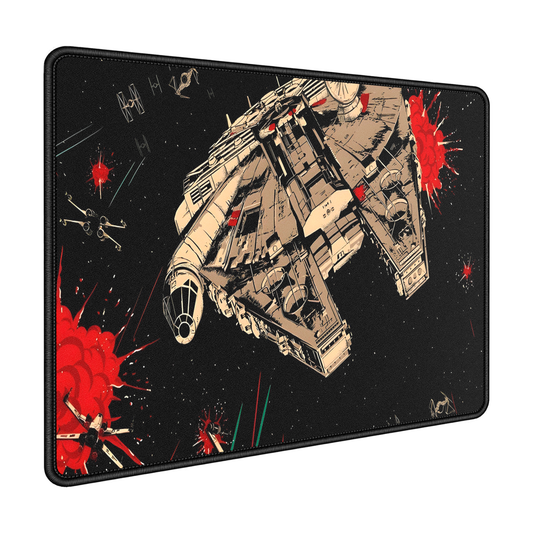 Mousepad Gamer Antideslizante 40x30 Diseño Halcon Milenario