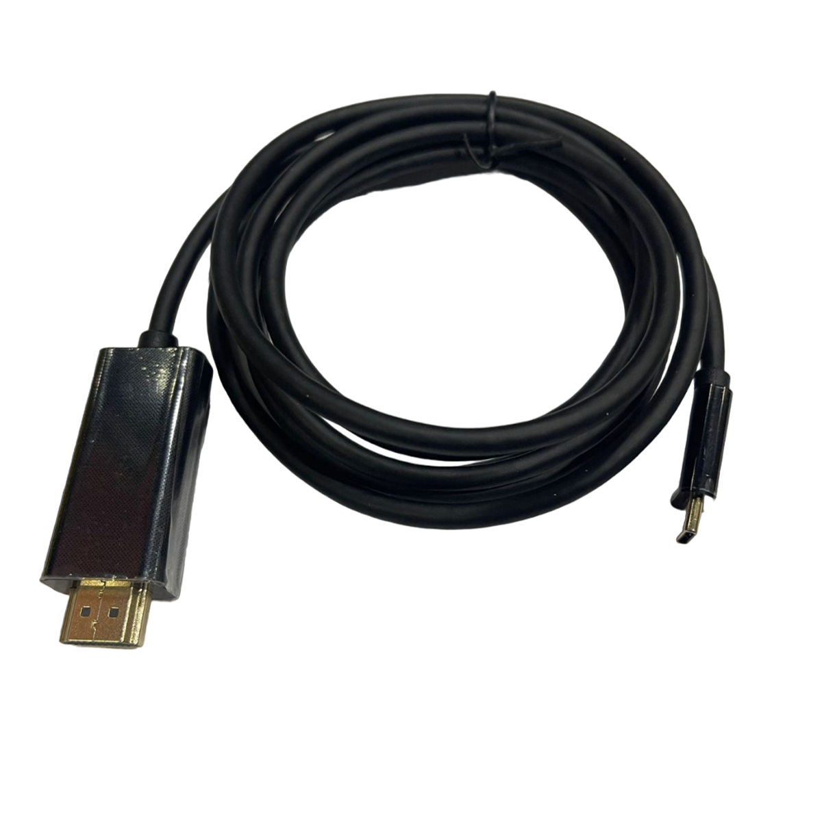 Cable Adaptador Tipo C a Hdmi 1.8 4k Metros Pc Smartphone Negro – imagen 3