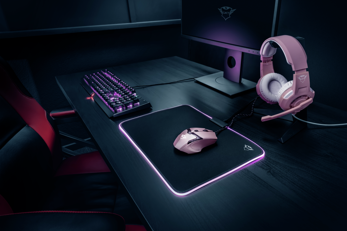 Mouse Gamer Trust Gxt 101P Rosado – imagen 6