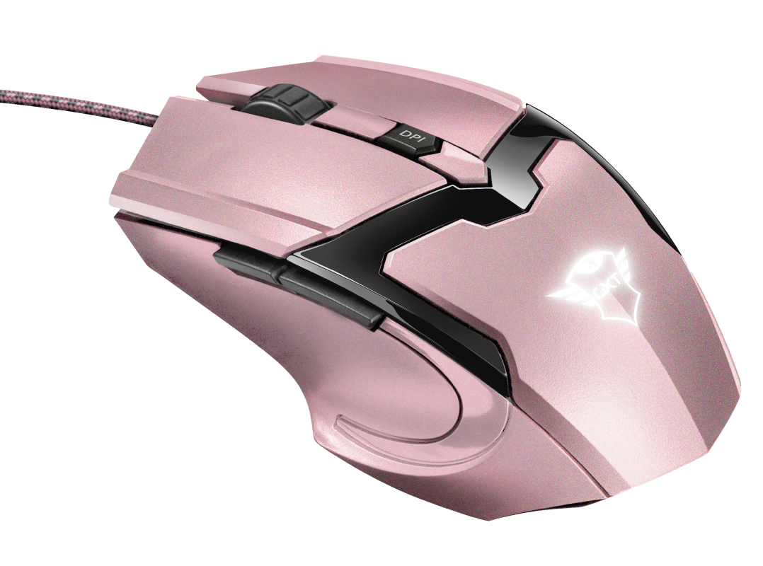 Mouse Gamer Trust Gxt 101P Rosado – imagen 3