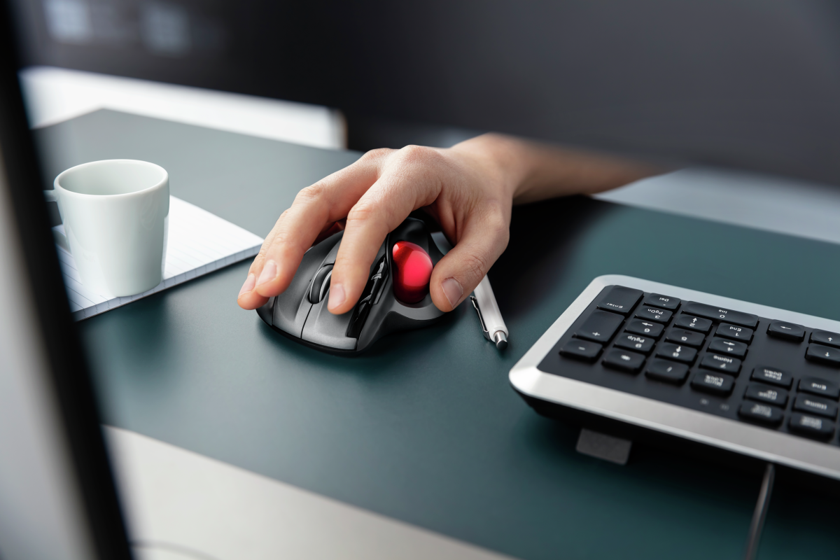Mouse Inalámbrico Trust Trackball Sferia Negro – imagen 5