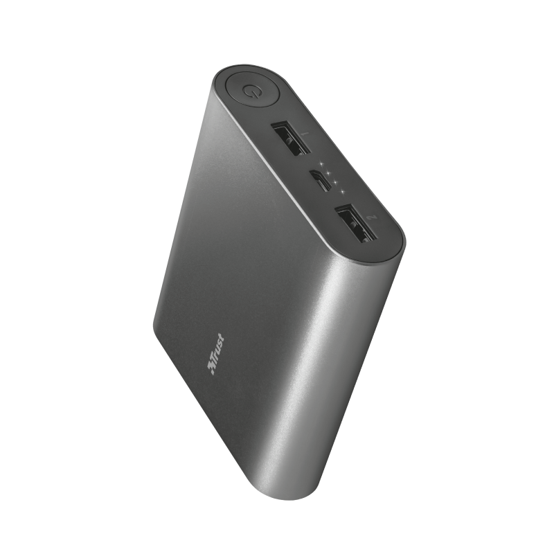 Bateria Portatil Powerbank Trust 10000 Mah Luco Metal – imagen 3