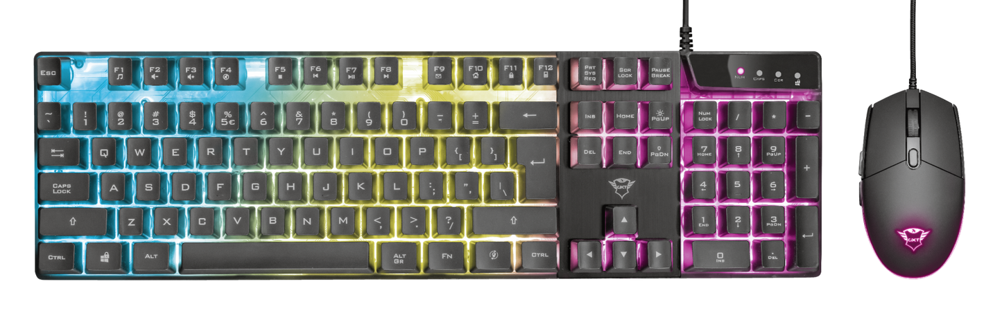 Combo Kit Gamer Teclado Mouse Gxt 838 Azor Trust – imagen 5
