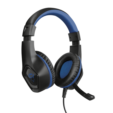 Audifonos Gamer Trust Gxt 404b Rana Para Ps4 Ps5 Azul