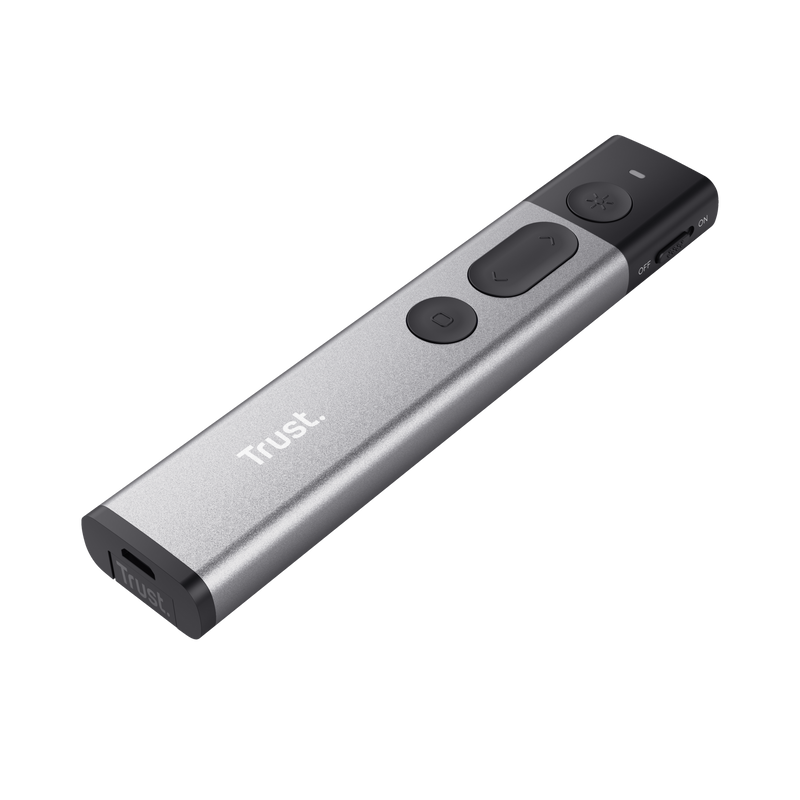 Presentador Inalámbrico Laser Trust Kazun Puntero Rojo – imagen 3