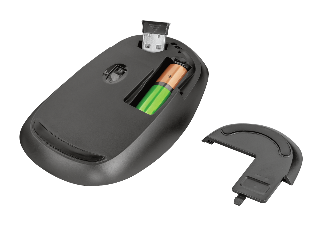 Mouse Inalámbrico Trust Sketch Silencioso Azul – imagen 4