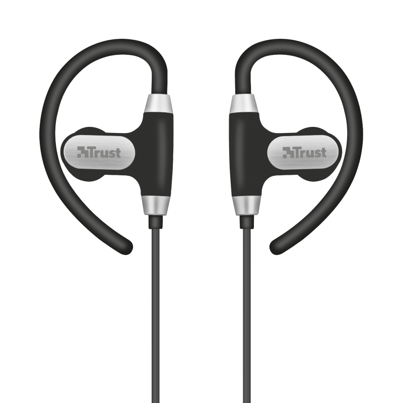 Audifonos Deportivos Bluetooth Trust Usan Negro – imagen 3