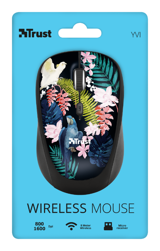 Mouse Inalambrico Trust Yvi Parrot – imagen 2