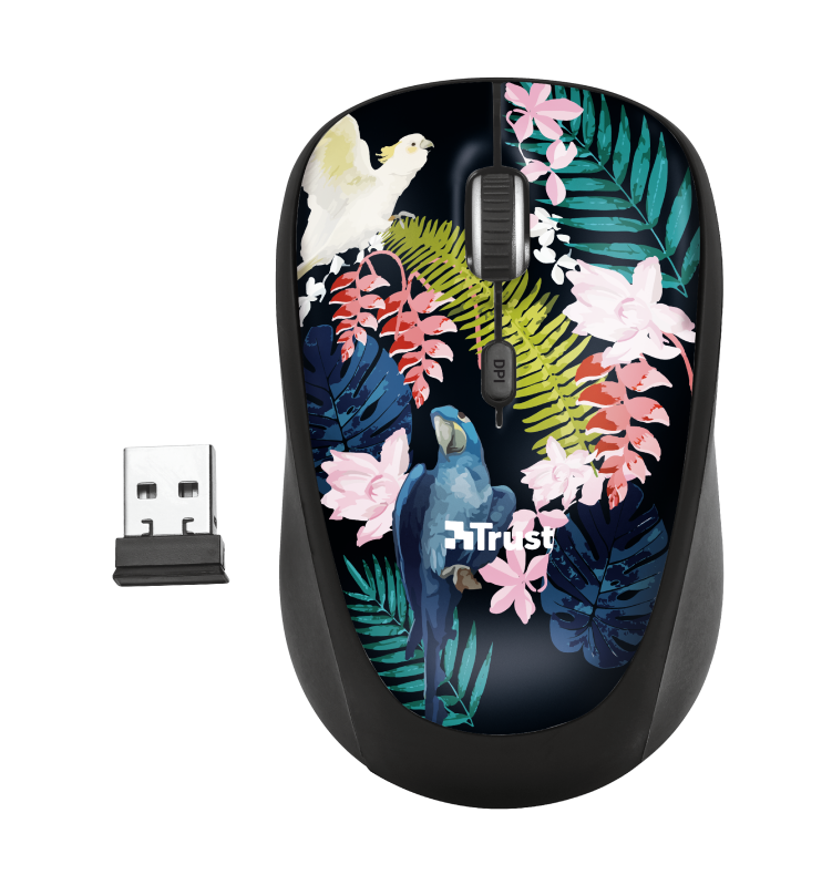 Mouse Inalambrico Trust Yvi Parrot – imagen 4